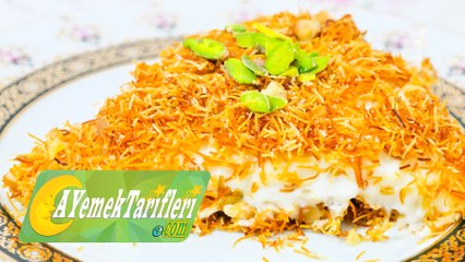 Muhallebili Kadayıf Nasıl Yapılır? | Muhallebili Kadayıf Tarifi