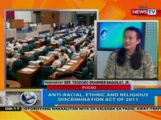 NTG: Anti-Racial, Ethnic and Religious Discrimination Act of 2011