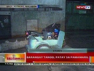 BT: Barangay tanod sa Malabon, patay sa pamamaril