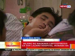 BT:  Bilang ng nagkaka-leptospirosis sa San Lazaro Hospital, bumaba na
