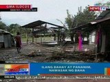 NTG: Ilang bahay at pananim sa Bantay, Ilocos Sur, nawasak ng baha