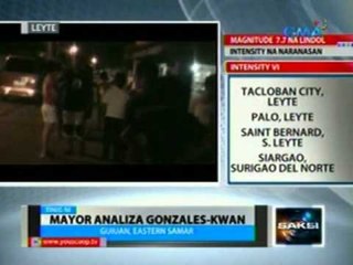 Saksi: 6,000 sa residenteng dapat ilikas sa Guiuan, Eastern Samar, nasa evacuation center na