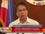 BT: Mar Roxas, itinalagang DILG secretary kapalit ni Robredo