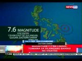 NTL: Panayam kay Rep. Ben Evardone ng Eastern Samar ukol sa magnitude 7.7 na lindol