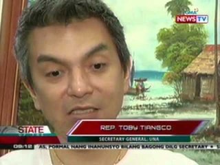 SONA: United Nationalist Alliance, may inisyal nang 2013 Senatorial lineup