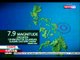 SONA: Tsunami alert, itinaas sa coastal areas sa Surigao del Norte, Southern Leyte at Samar