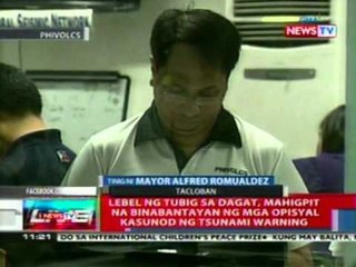 NTL: Update mula kay Mayor Alfred Romualdez ng Tacloban ukol sa lindol