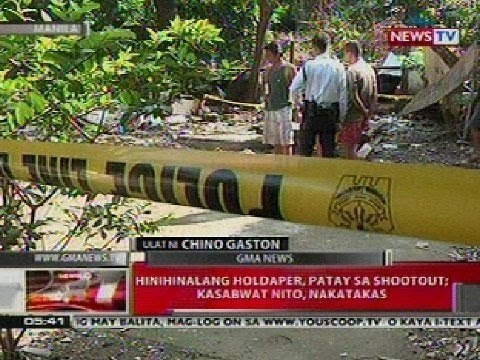 QRT: Holdaper, patay sa shootout sa Maynila