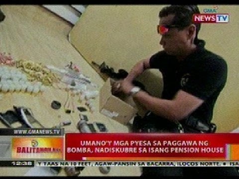 BT: Mga pyesa sa paggawa ng bomba, nadiskubre sa isang pension house sa Maynila