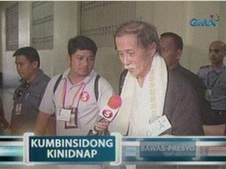 Saksi: DOJ at PNP AKG,  kumbinsidong kinidnap si Rolito Go mula sa New Bilibid Prison