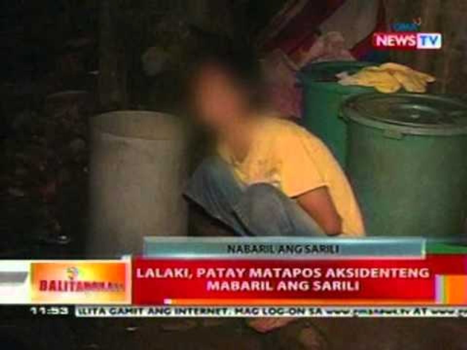 BT: Lalaki sa QC, patay nang aksidenteng mabaril ang sarili