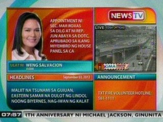 DB: Appointment ni Sec. Roxas at Rep. Abaya, aprubado sa ilang miyembro ng house panel sa CA