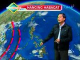 24 Oras:  Trough ng LPA, nakakaapekto sa dulong hilagang Luzon at posibleng magpaulan