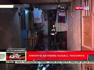 QRT: Kwarto sa isang gusali, nasunog (Mandaluyong)