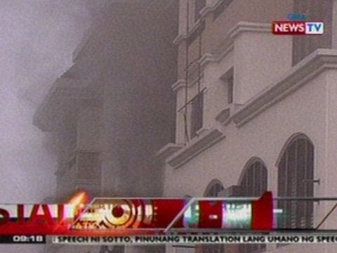 SONA: Tutuban mall, halos 24 oras nang nasusunog