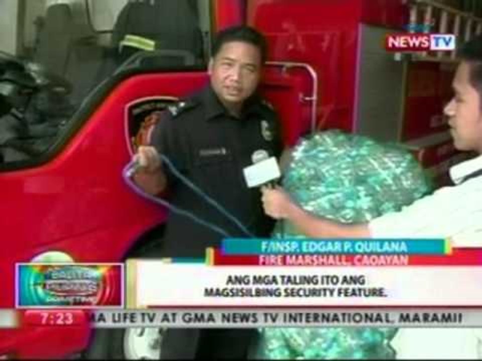 BP: Paggawa ng improvised flotation device, itinuro ng mga fire officer sa Caoayan