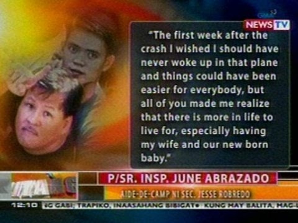 BT: Aide ni Robredo na si Abrazado, naglabas ng saloobin sa FB kaugnay sa nangyaring plane crash