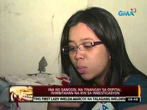 24 Oras: Ina ng sanggol na tinangay sa ospital, inimbitahan na rin sa imbestigasyon