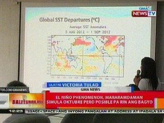 BT: El Nino Phenomenon, mararamdaman simula Oktubre pero posible pa rin ang bagyo