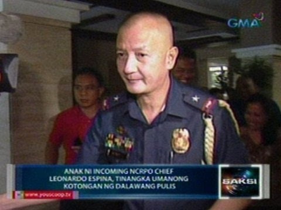 2 pulis na nagtangka umanong mangotong sa anak ng incoming NCRPO chief, inalis sa pwesto