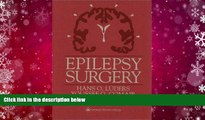 Read Online Epilepsy Surgery Hans Otto LÃ¼ders MD  PhD Trial Ebook