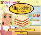 Mia Cooking Lasagna Games-Cooking Games-Hair Games