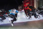 Adrénaline - Tous sports : Dévalez la piste de glace du Red Bull Crashed Ice de Marseille en caméra embarquée