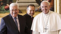 Mahmud Abás inaugura la embajada palestina en el Vaticano