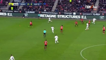 Julian Draxler Goal HD - Stade Rennais 0-1 PSG 14.01.2017