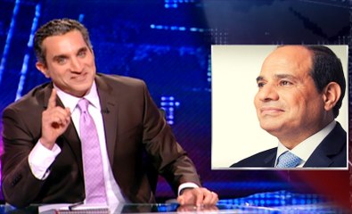 باسم يوسف | يعود من جديد ويهاجم السيسي - هتموووت من الضحك. 2017