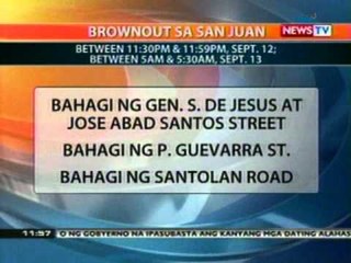 BT: Power interruption (Sept 12-13, 2012)