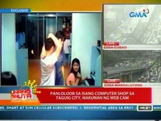 UB: Panloloob sa isang computer shop sa Taguig city, nakunan ng web cam