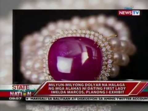 Milyun-milyong dolyar na halaga ng mga alahas ni dating First Lady Imelda Marcos, planong i-exhibit