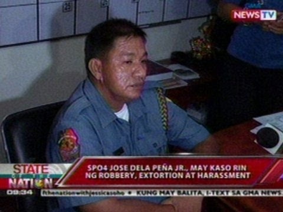SONA: Pulis na inirereklamo ng tangkang pangongotong sa anak ng NCRPO chief, sinibak na sa pwesto