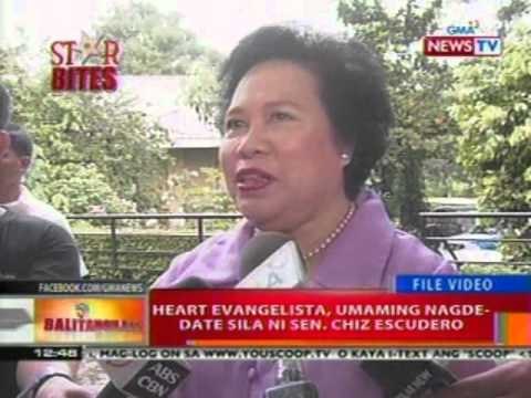 BT: Heart Evangelista, umaming nagde-date sila ni Sen. Chiz Escudero