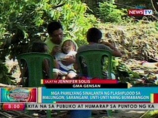 BP: Mga pamilyang sinalanta ng flashflood sa Malungon, Sarangani, unti-unti nang bumabangon