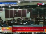 BT: EXCLUSIVE: Video ng bidding para sa mga baril ng PNP