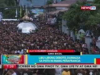 Download Video: BP: Libu-libong deboto, dumagsa sa pista ni Inang Peñafrancia