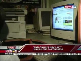 SONA: 'Anti-Online Piracy Act', isinusulong sa kongreso