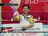 NTVL: Dennis Orcullo, wagi sa 2012 China open billiards tournament