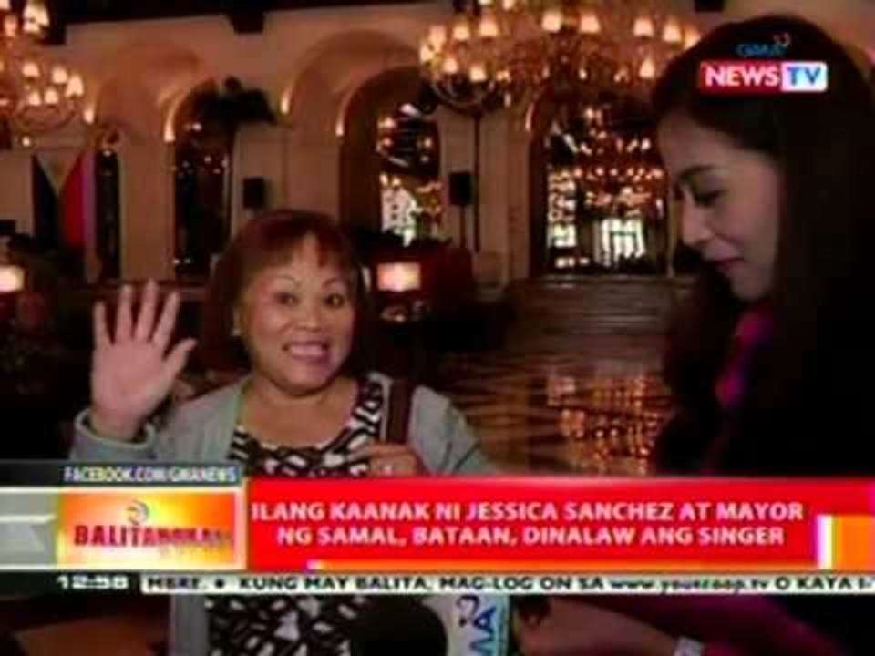 BT: Ilang kaanak ni Jessica Sanchez at mayor ng Samal, Bataan, dinalaw ang singer