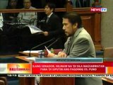 BT: Sen. Santiago, ibo-boycott daw ang senate session