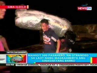 BP: Mahigit 500 pasahero, na-stranded sa Iloilo City