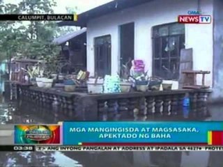 BP: Pag-ulang dala ng hanging habagat, nagdulot ng baha