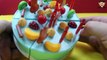Toy Cutting Velcro Cake Birthday Cake Strawberry Chocolate Custard Vanilla Fruit Kiwi Cherry