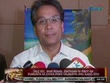 24 Oras: DILG Sec. Mar Roxas, inatasan ni PNoy na pumunta sa China para talakayin ang ilang isyu