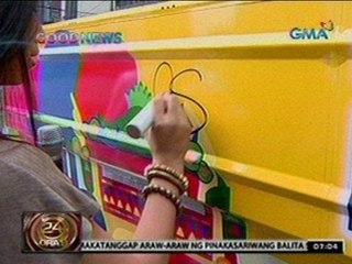 24 Oras: Mga pampasaherong jeep, nagtigil-pasada para sa Jeepney Arts Festival