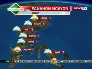 NTG: Weather update as of 9:14 a.m. (September 19, 2012)