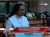 SONA: Pilar College sa Zamboanga, papayagan na ang pagsusuot ng Hijab simula June 2013