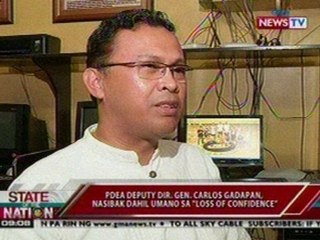 SONA: PDEA Deputy Dir. Gen. Carlos Gadapan, nasibak dahil umano sa 'Loss of Confidence'